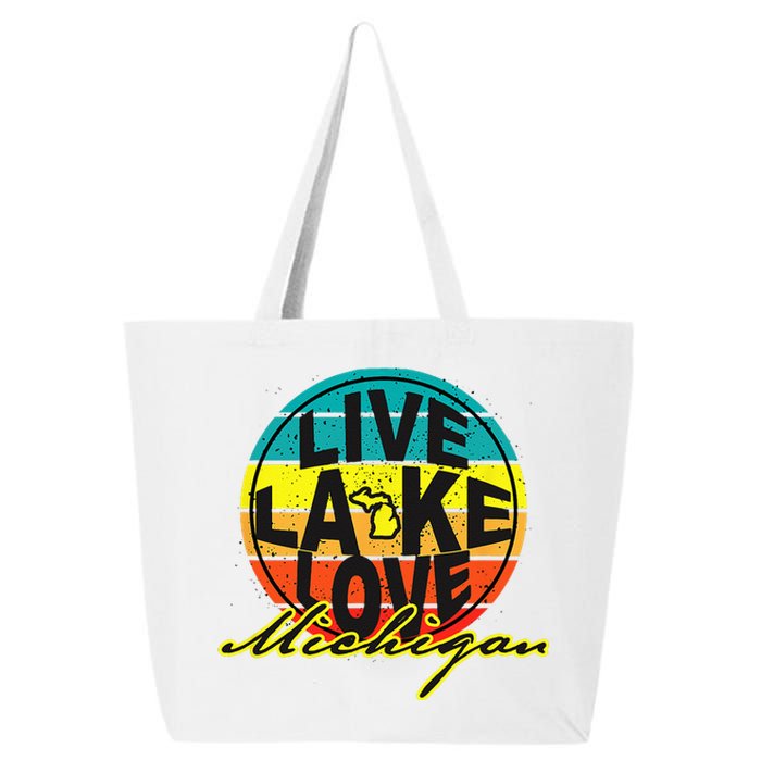 Great Lake Upper Peninsula Michigan Up North 25L Jumbo Tote