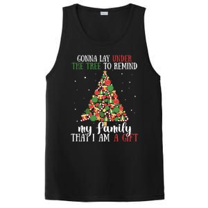 Gonna Lay Under The Tree To Remind My Family Funny Christmas Gift PosiCharge Competitor Tank