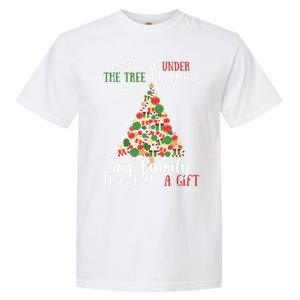 Gonna Lay Under The Tree To Remind My Family Funny Christmas Gift Garment-Dyed Heavyweight T-Shirt