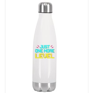 Gamer Level Up Video Gaming Birthday Easter Stainless Steel Insulated Water Bottle