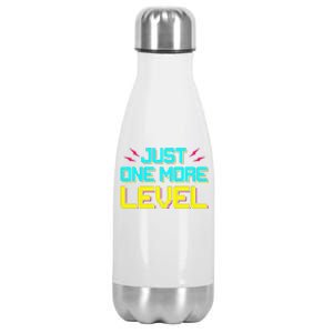 Gamer Level Up Video Gaming Birthday Easter Stainless Steel Insulated Water Bottle