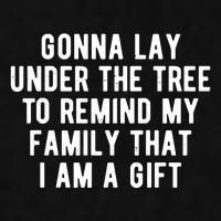 Gonna Lay Under The Tree To Remind My Family That I Am A Gift Ladies PosiCharge Tri-Blend Wicking Tank