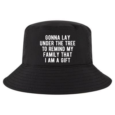 Gonna Lay Under The Tree To Remind My Family That I Am A Gift Cool Comfort Performance Bucket Hat