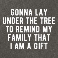 Gonna Lay Under The Tree To Remind My Family That I Am A Gift Cotton Canvas Backpack