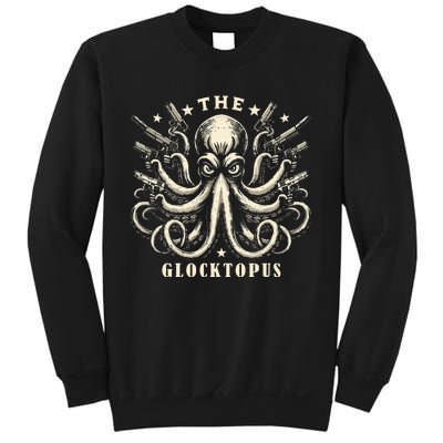 Gun Lover Vintage Squid Octopus Sweatshirt