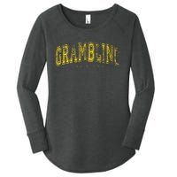 Grambling Louisiana Vintage Retro Us City State Travel Women's Perfect Tri Tunic Long Sleeve Shirt