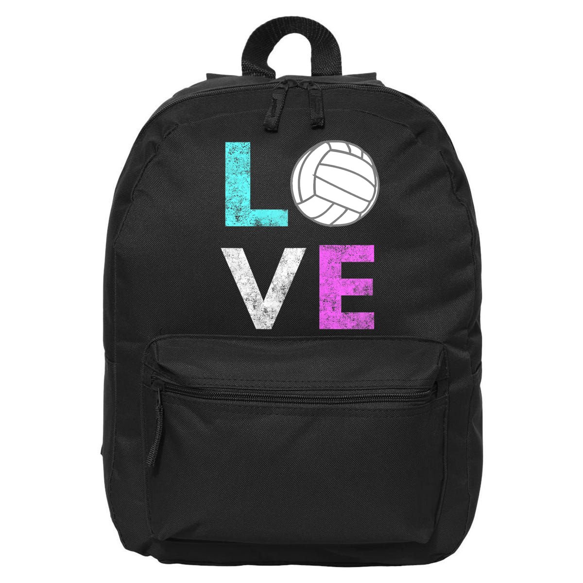 Girls Love Volleyball Best Fun Birthday Gift TShirt 16 in Basic Backpack