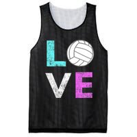 Girls Love Volleyball Best Fun Birthday Gift TShirt Mesh Reversible Basketball Jersey Tank