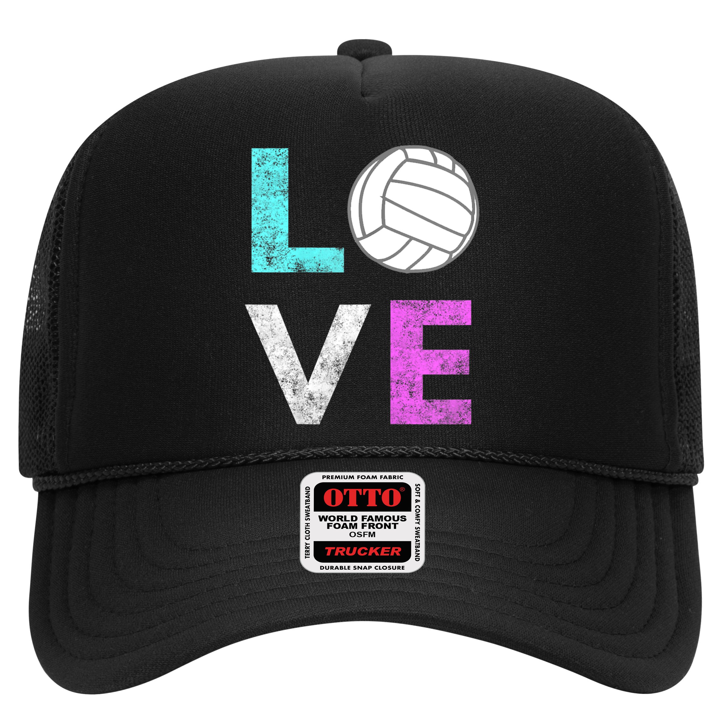 Girls Love Volleyball Best Fun Birthday Gift TShirt Hat