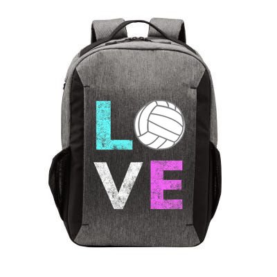 Girls Love Volleyball Best Fun Birthday Gift TShirt Vector Backpack