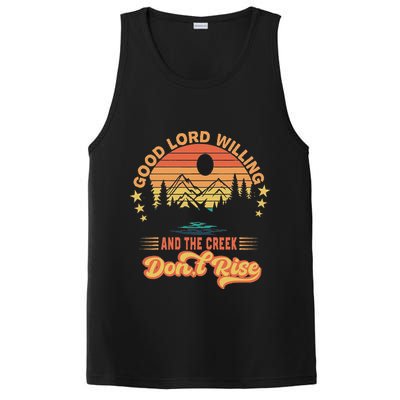 Good Lord Willing The Creek DonT Rise PosiCharge Competitor Tank
