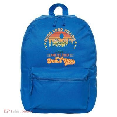 Good Lord Willing The Creek DonT Rise 16 in Basic Backpack
