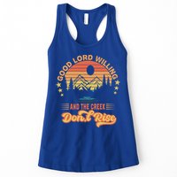 Good Lord Willing The Creek DonT Rise Womens Tank Top