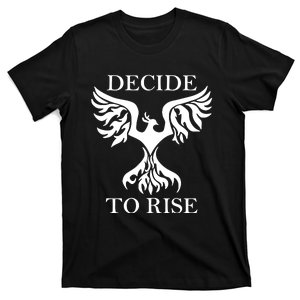 Greeneyed Lizard Wearing Decide To Rise T-Shirt