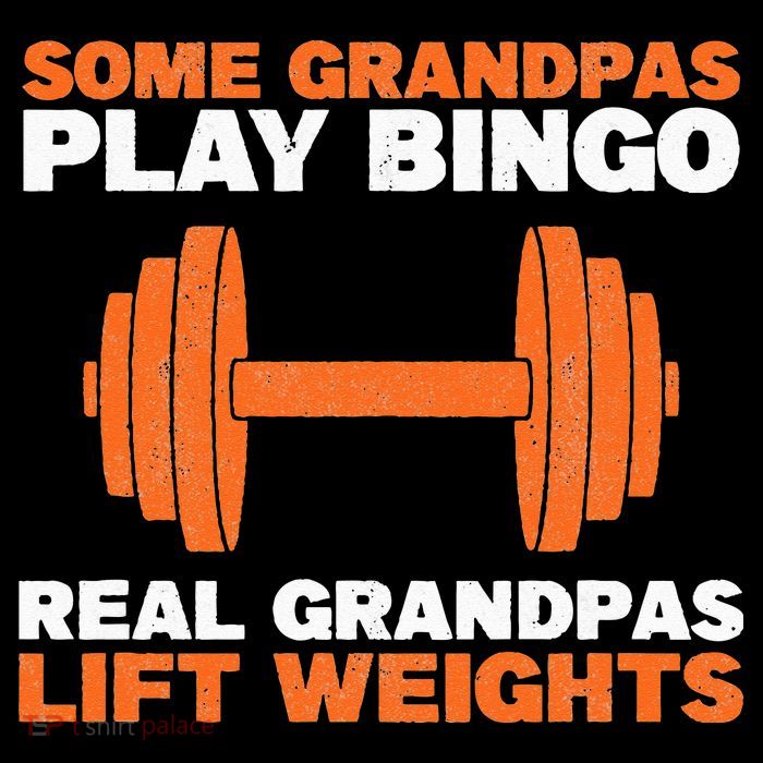 Grandpa Lift Weights Bodybuilding Grandfather Weightlifting Baby Bodysuit