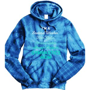 Gymnastics Leotard Washin Mom Teal Gymnast Light Gift Tie Dye Hoodie