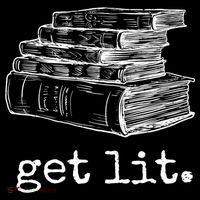 Get Lit With Books Funny Meme Gift For Book Lover, Reading TShirt Stripe Pom Pom Beanie