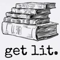 Get Lit With Books Funny Meme Gift For Book Lover, Reading TShirt Garment-Dyed Sweatshirt