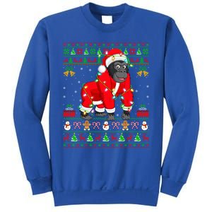 Gorilla Lover Xmas Matching Santa Ugly Gorilla Christmas Cute Gift Sweatshirt