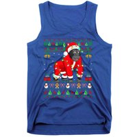 Gorilla Lover Xmas Matching Santa Ugly Gorilla Christmas Gift Tank Top