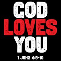 God Loves You Gift Drawstring Bag