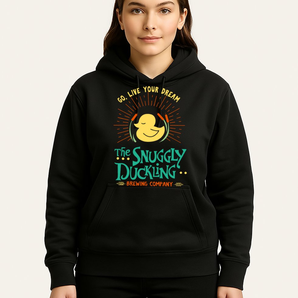 Go Live Your Dream The Snuggly Duckling Hoodie