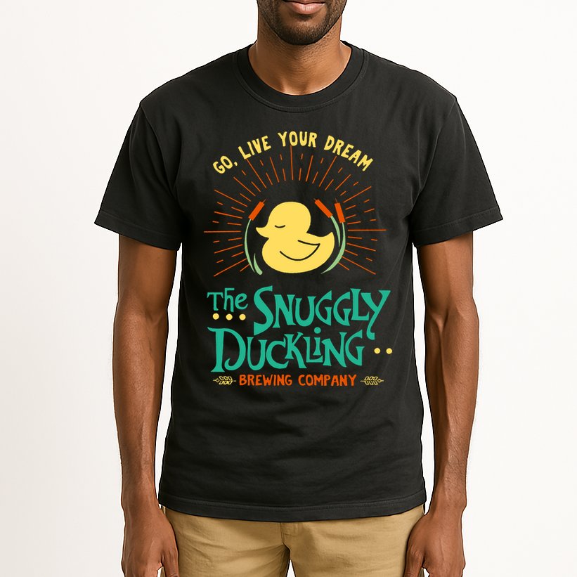 Go Live Your Dream The Snuggly Duckling Tall T-Shirt