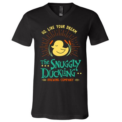 Go Live Your Dream The Snuggly Duckling V-Neck T-Shirt