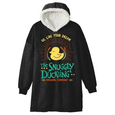 Go Live Your Dream The Snuggly Duckling Hooded Wearable Blanket