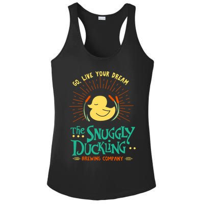 Go Live Your Dream The Snuggly Duckling Ladies PosiCharge Competitor Racerback Tank
