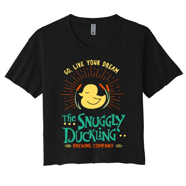 Go Live Your Dream The Snuggly Duckling Crop Top