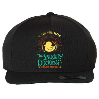 Go Live Your Dream The Snuggly Duckling Wool Snapback Cap