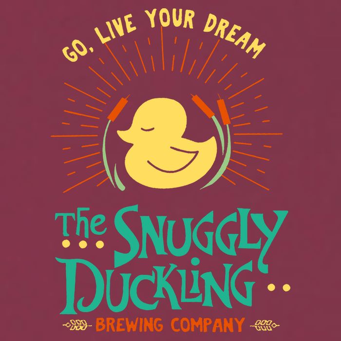 Go Live Your Dream The Snuggly Duckling 16oz Travel Tumbler