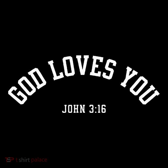 God Loves You John 316 Christian Inspirational Sustainable Bucket Hat
