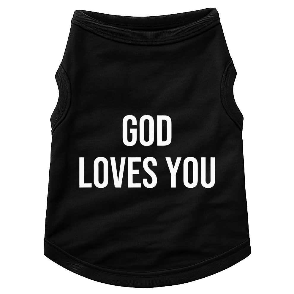 God Loves You Doggie Tank