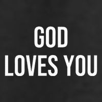 God Loves You 11oz C Handle Ceramic Mug