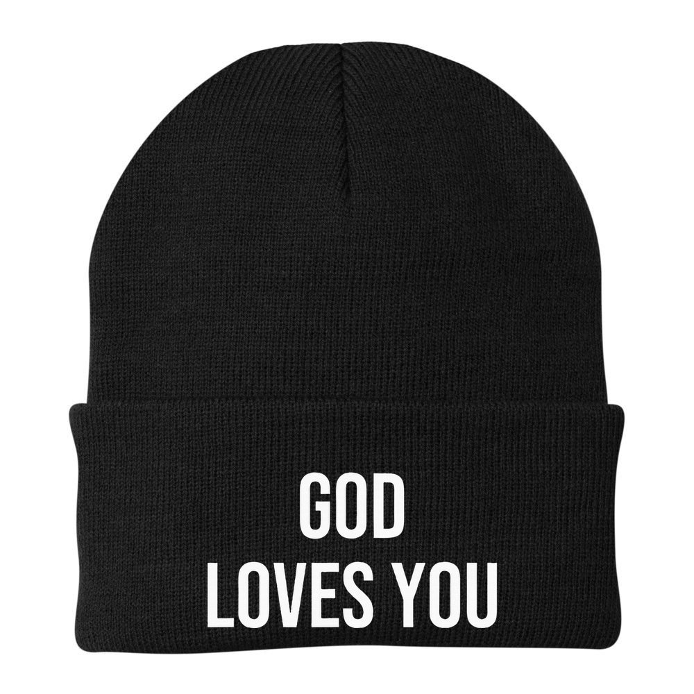 God Loves You Beanie