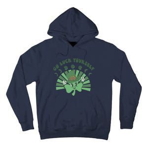 Go Luck Yourself St Patricks Day Lucky Clover Irish Tall Hoodie