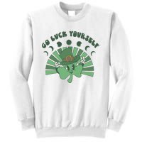 Go Luck Yourself St Patricks Day Lucky Clover Irish Sweatshirt