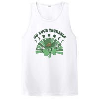 Go Luck Yourself St Patricks Day Lucky Clover Irish PosiCharge Competitor Tank