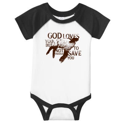 God Loves You But Not Enough To Save You Sun Bleached Flies Lyrics Ethel Cain Infant Baby Jersey Bodysuit