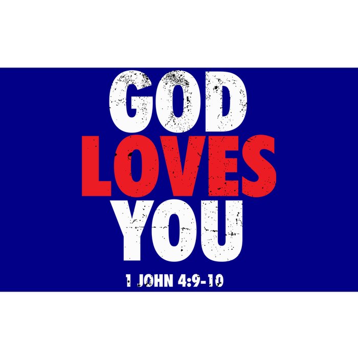 God Loves You Gift Bumper Sticker