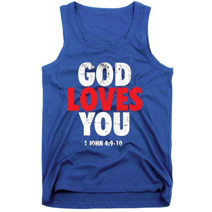 God Loves You Gift Tank Top