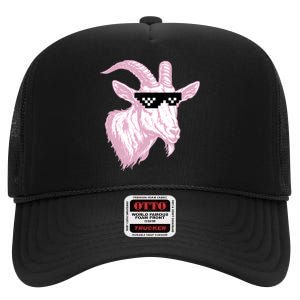 GOAT MIAMI 10 High Crown Mesh Back Trucker Hat