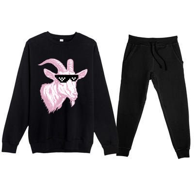 GOAT MIAMI 10 Premium Crewneck Sweatsuit Set