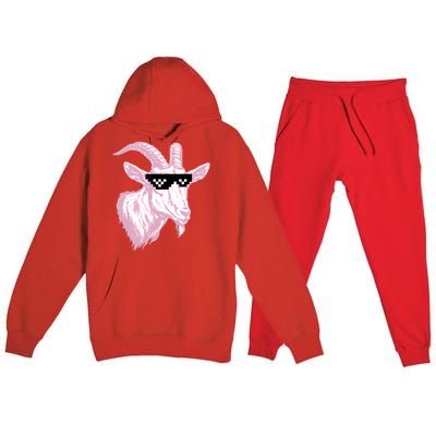 GOAT MIAMI 10 Premium Hooded Sweatsuit Set