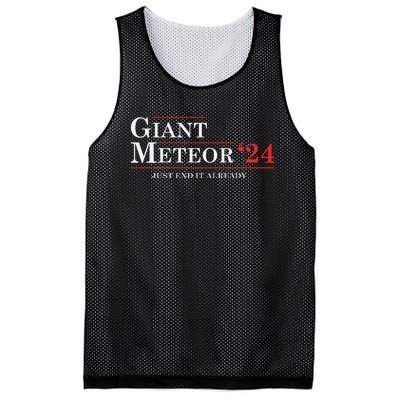 Giant Meteor 2024 Election 2024 Funny Mesh Reversible Basketball Jersey Tank