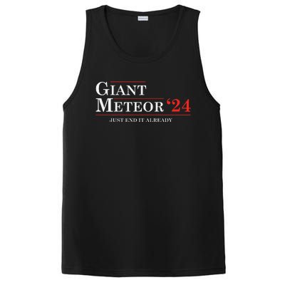 Giant Meteor 2024 Election 2024 Funny PosiCharge Competitor Tank