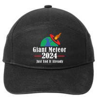 Giant Meteor 2024 Just End It Already 7-Panel Snapback Hat