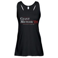 Giant Meteor 24 Election 2024 Funny Ladies Essential Flowy Tank